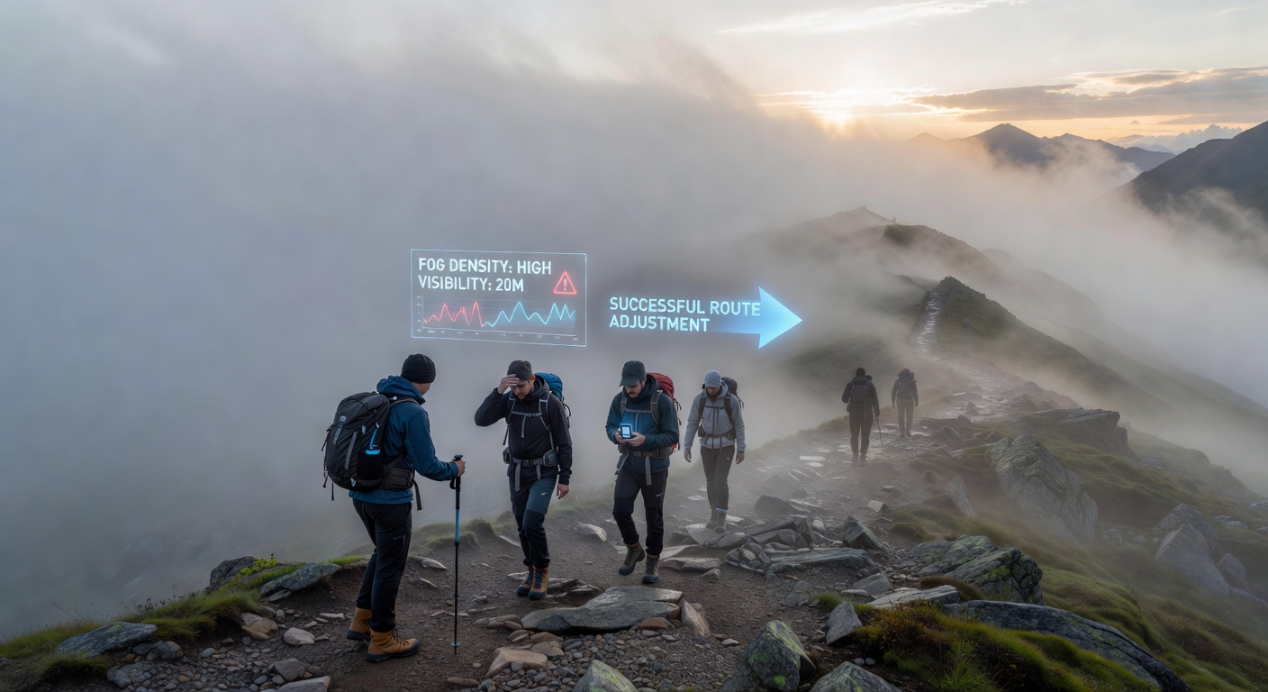 Comparison of fog visibility thresholds in an adventure game rendered at different display resolutions
